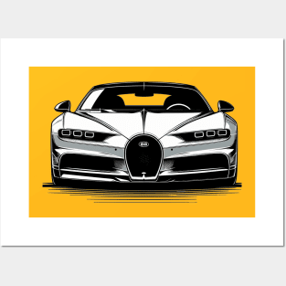 Bugatti Chiron Posters and Art